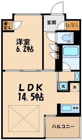 ガーデニエール砧　ＷＥＳＴの物件間取画像